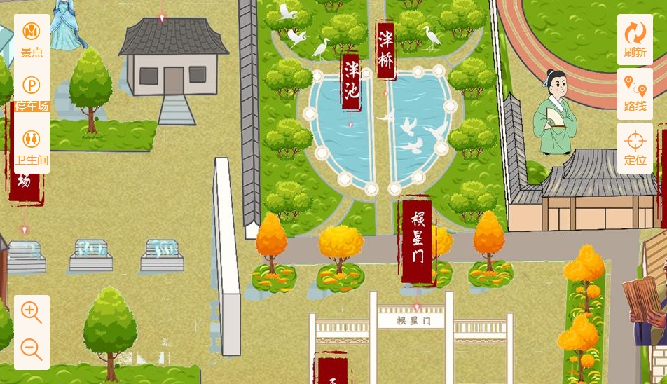 清流手绘地图景区语音讲解导览系统：智慧景区建设的基石